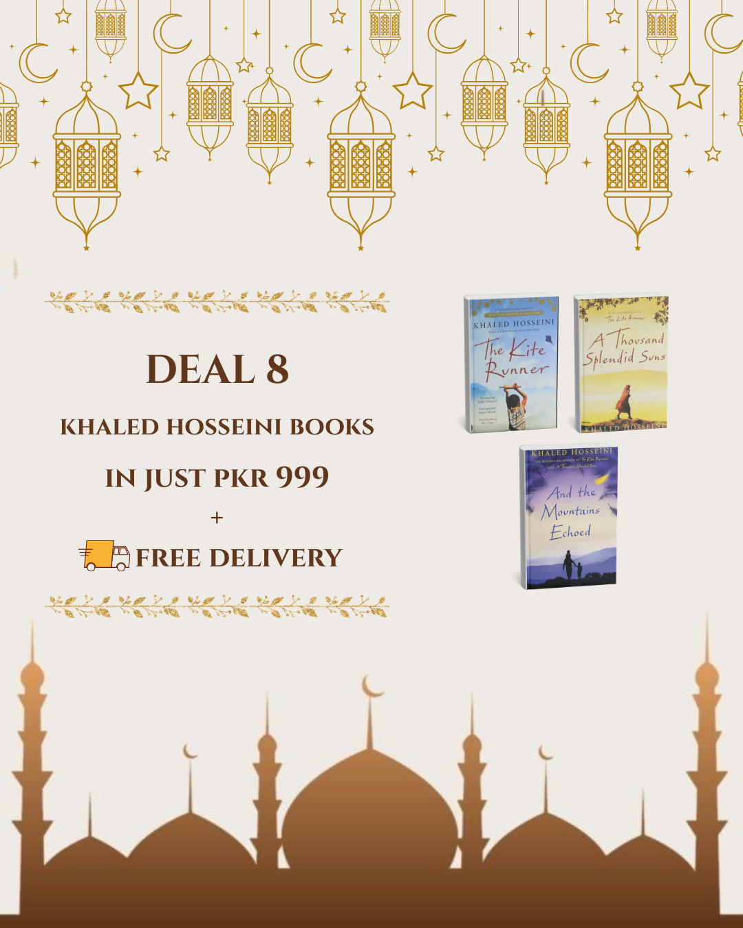 Deal 8: Khaled Hosseini Collection