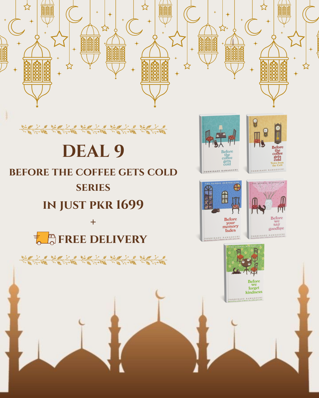 Deal 9: Before the Coffee Gets Cold Series